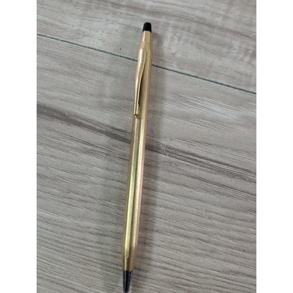 Vintage Cross Mechanical Pencil 1/20 12 KT Gold Filled Made In USA ( WORKING )
